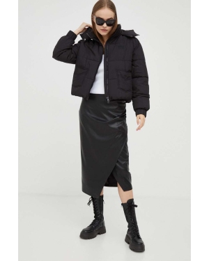 Moschino Jeans kurtka damska kolor czarny zimowa