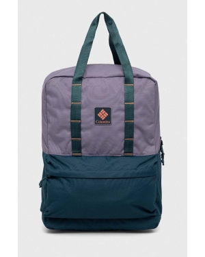 Columbia plecak kolor fioletowy duży wzorzysty