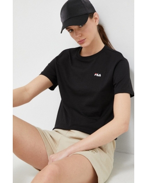 Fila t-shirt bawełniany 2-pack Bari kolor czarny FAW0139