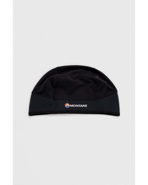 Montane czapka Windjammer Helmet kolor czarny z cienkiej dzianiny