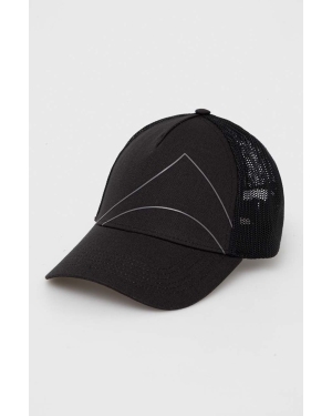 Montane czapka z daszkiem Basecamp Logo kolor czarny z nadrukiem