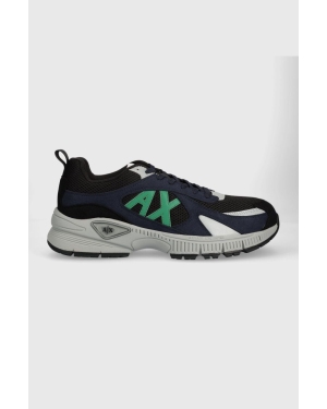 Armani Exchange sneakersy kolor granatowy XUX172.XV664.K475