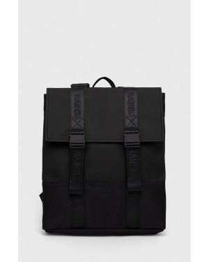 Rains plecak 14310 Backpacks kolor czarny mały gładki
