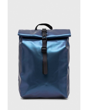 Rains plecak 13330 Backpacks kolor niebieski duży gładki