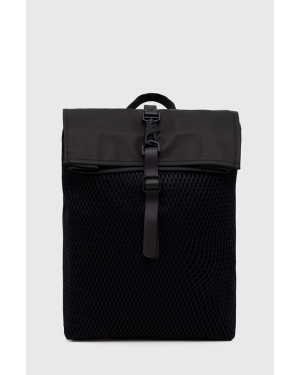 Rains plecak 13350 Backpacks kolor czarny duży gładki