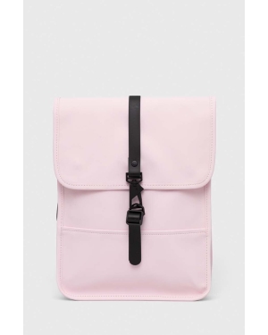 Rains plecak 13010 Backpacks kolor różowy duży gładki