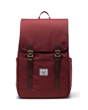 Herschel plecak 11400-05655-OS Retreat Small Backpack kolor bordowy duży gładki