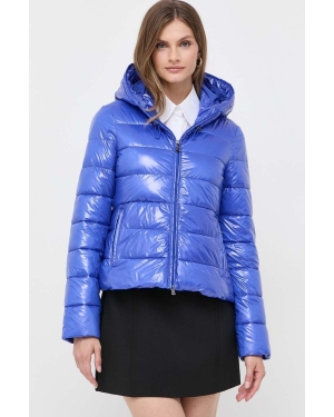 Patrizia Pepe kurtka damska kolor niebieski zimowa