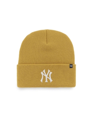47brand Czapka MLB New York Yankees kolor żółty