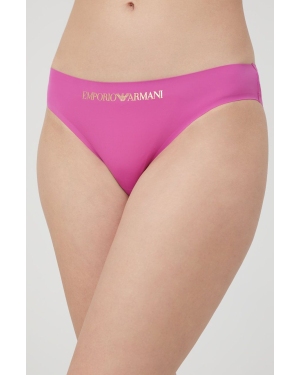 Emporio Armani Underwear figi (2-pack) 163334.2R384 kolor fioletowy