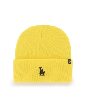 47brand czapka MLB Los Angeles Dodgers kolor żółty