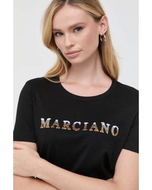 Marciano Guess t-shirt damski kolor czarny