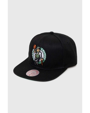 Mitchell&Ness czapka z daszkiem BOSTON CELTICS kolor czarny z aplikacją