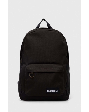 Barbour plecak kolor czarny duży gładki