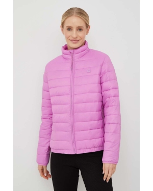 Billabong kurtka damska kolor fioletowy przejściowa