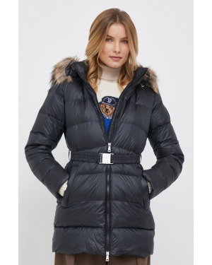 Polo Ralph Lauren kurtka puchowa damska kolor czarny zimowa