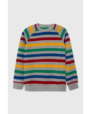 United Colors of Benetton bluza bawełniana dziecięca wzorzysta