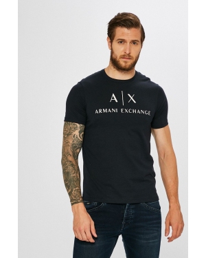 Armani Exchange t-shirt męski kolor granatowy 8NZTCJ Z8H4Z NOS