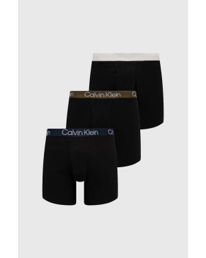 Calvin Klein Underwear bokserki 3-pack męskie kolor czarny