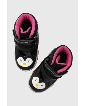 Geox buty zimowe dziecięce B363WA 054FU B FLANFIL B ABX kolor czarny
