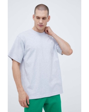 adidas Originals t-shirt bawełniany kolor szary melanżowy IB9473
