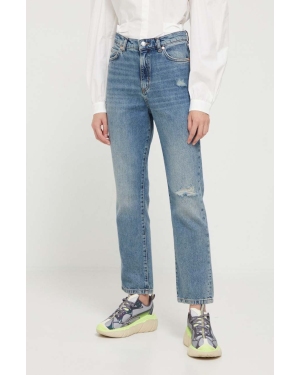 HUGO jeansy damskie high waist