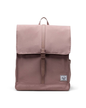 Herschel plecak City Backpack kolor różowy duży gładki