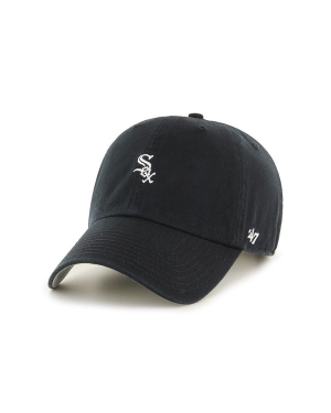 47 brand czapka Chicago White Sox kolor czarny z aplikacją
