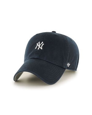 47brand czapka MLB New York Yankees kolor czarny z aplikacją