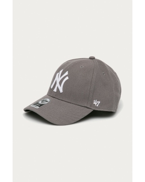 47brand czapka z daszkiem MLB New York Yankees kolor szary z aplikacją B-MVPSP17WBP-DY