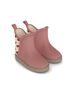 Konges Sløjd buty zimowe dziecięce kolor różowy