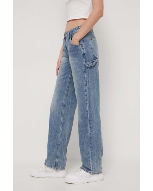 Guess Originals jeansy Carpenter damskie high waist