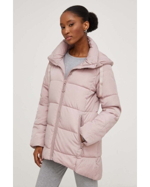 Answear Lab kurtka damska kolor różowy zimowa