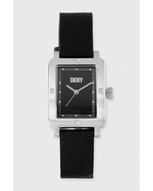 Dkny zegarek NY6665 damski kolor czarny