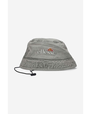 Ellesse kapelusz bawełniany Frallla Bucket kolor szary bawełniany SANA2522-CZARNY