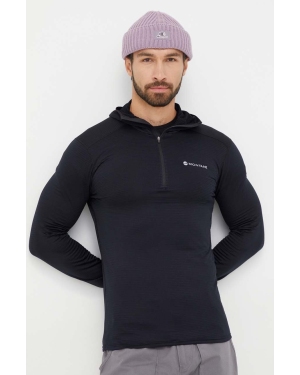 Montane bluza sportowa Protium Lite kolor czarny z kapturem gładka