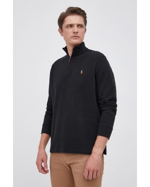 Polo Ralph Lauren Sweter bawełniany 710671929001 męska kolor czarny