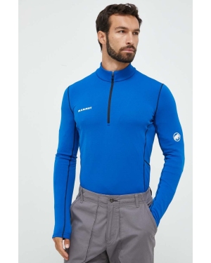 Mammut bluza sportowa Aenergy ML Half Zip kolor niebieski gładka