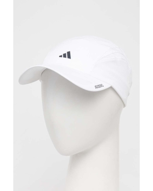 adidas Performance czapka z daszkiem kolor biały z nadrukiem