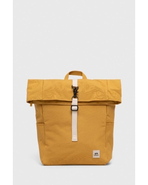 Lefrik plecak kolor żółty duży gładki