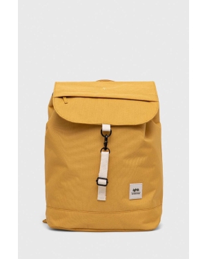 Lefrik plecak kolor żółty duży gładki