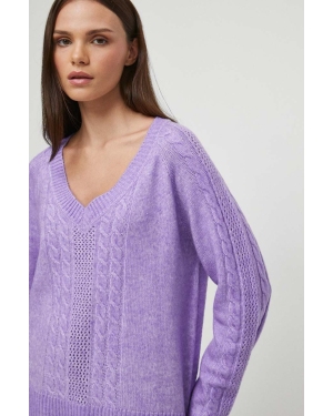 Medicine sweter damski kolor różowy