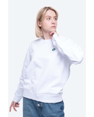 Wood Wood bluza bawełniana Jess damska kolor biały gładka 10002401.2424-BRIGHTW