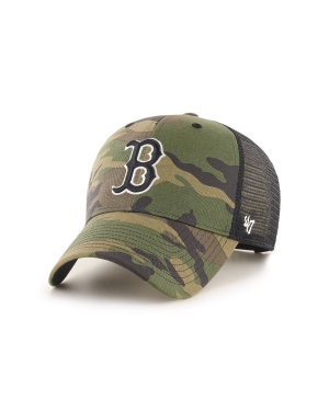 47 brand czapka Boston Red Sox kolor zielony wzorzysta
