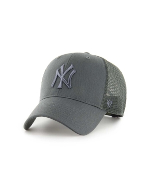 47brand czapka z daszkiem MLB New York Yankees kolor szary z aplikacją B-BRANS17CTP-CCC