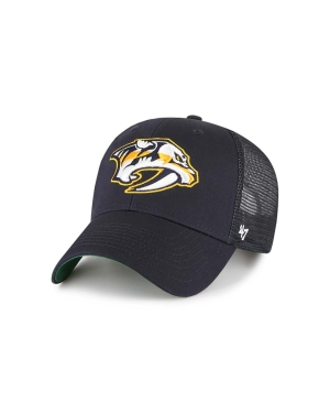 47brand czapka z daszkiem NHL Nashville Predators kolor granatowy z aplikacją H-BRANS30CTP-NY
