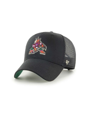 47brand czapka z daszkiem NHL Arizona Coyotes kolor czarny z aplikacją