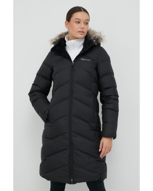 Marmot kurtka puchowa Montreaux damska kolor czarny zimowa