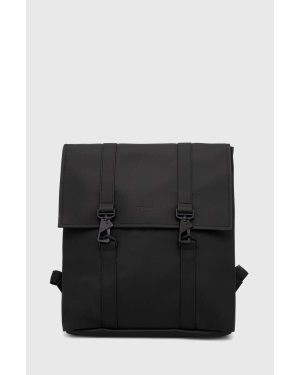 Rains plecak 13310 Backpacks kolor czarny duży gładki