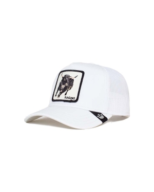 Goorin Bros czapka z daszkiem kolor biały z aplikacją